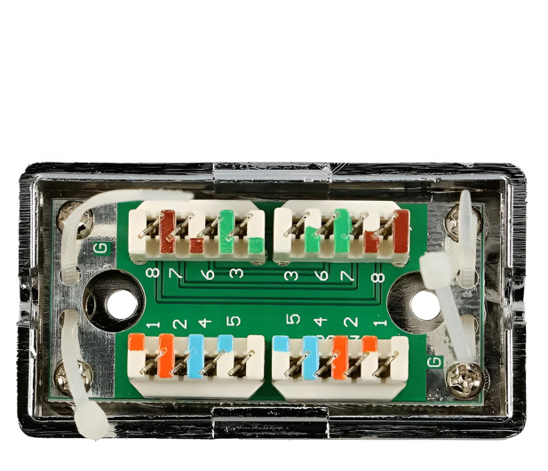 ExtraLink  Moduł połączeniowy STP 5e (srebrna) - 1323231 - zdjęcie 3